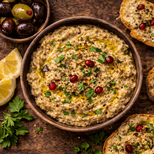 Ancient Smoke: Elite Artisanal Melitzanosalata – 90g - Greek Flavours