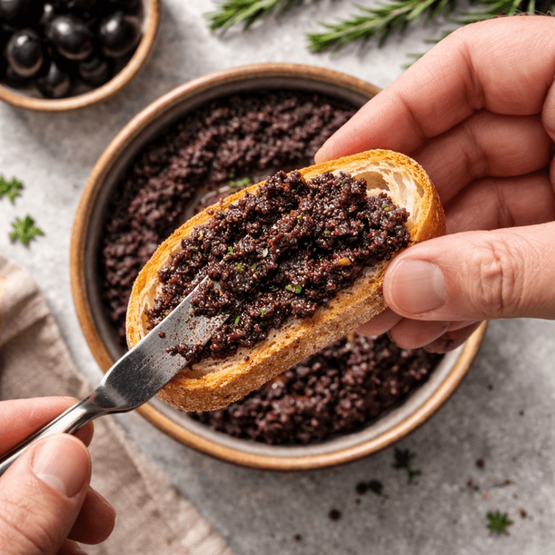 Authentic Kalamata Olive Tapenade – Hand - Harvested in Messinia (185g) - Greek Flavours