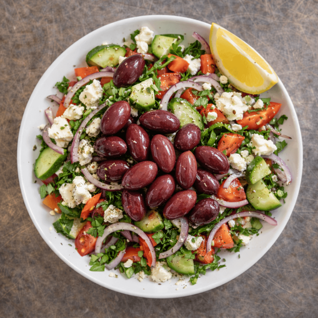 Authentic Kalamata Olives in Brine - Horeca Format 3kg (Calibre 181 - 200) - Greek Flavours