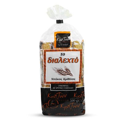 Cretan Barley Dakos Rusks - 500g - Greek Flavours