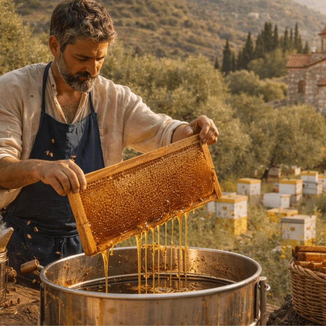 Cretan Thyme Honey – Natural Energy for Breakfasts & Herbal Teas | 450g - Greek Flavours