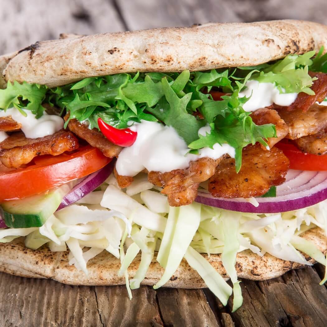 Cypriot Pita Bread (suitable for Vegan diet) - 6pcs - Greek Flavours