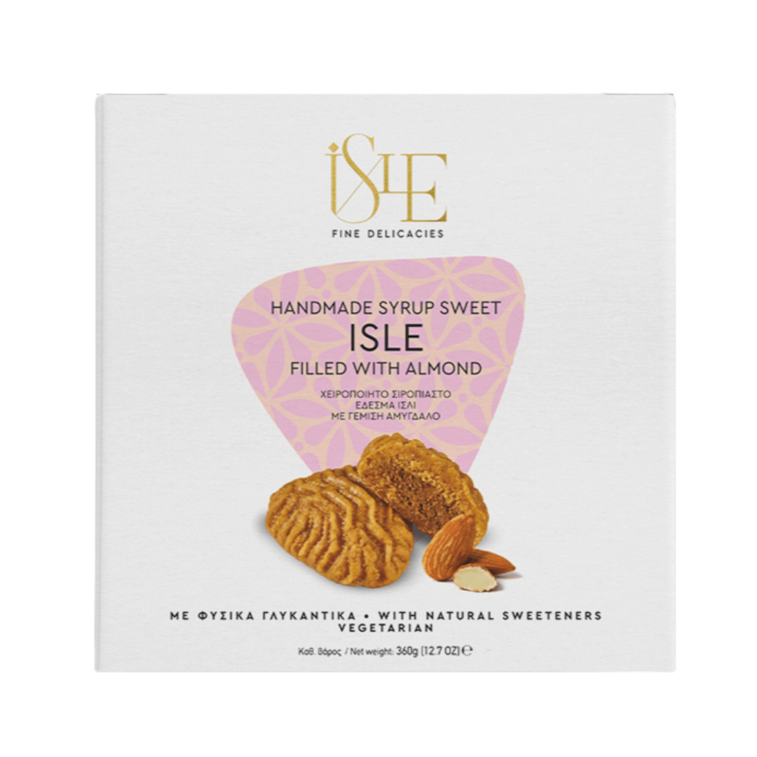 Handmade sweet Isli with Almond - 360g - Greek Flavours