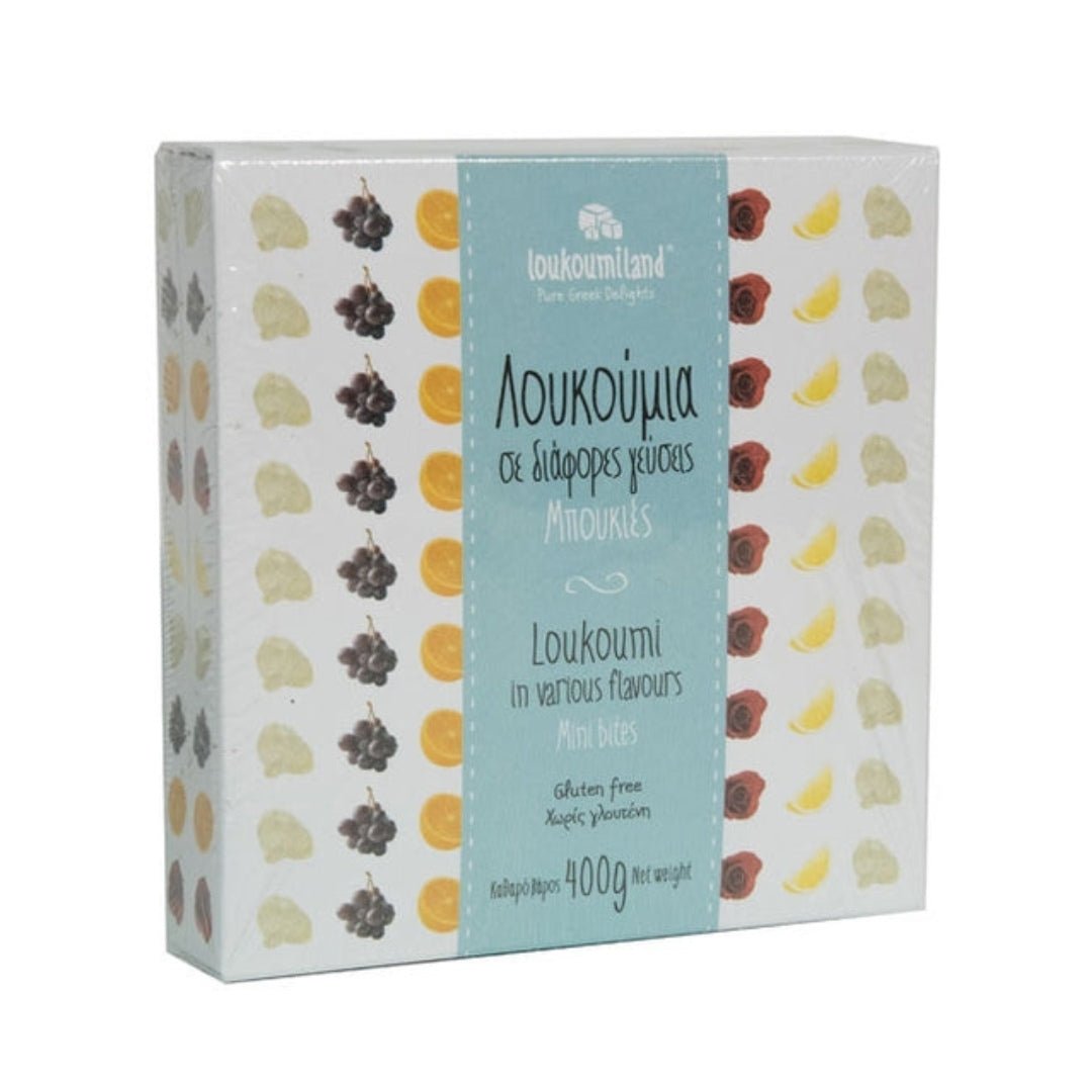 Loukoumi mixed flavours - 400g - Greek Flavours