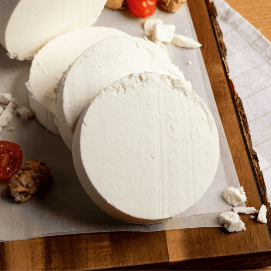 Manouri PDO from Mount Parnassos – Fresh & Creamy Greek Cheese for Salads, Desserts and Sweet Bowls (200g) - Greek Flavours