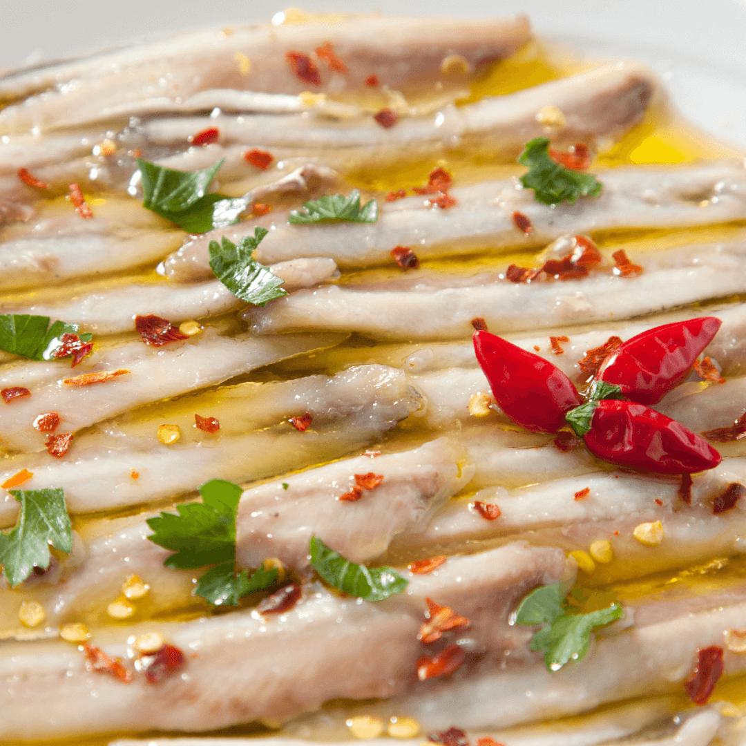 Marinated Anchovies - 1kg - Greek Flavours