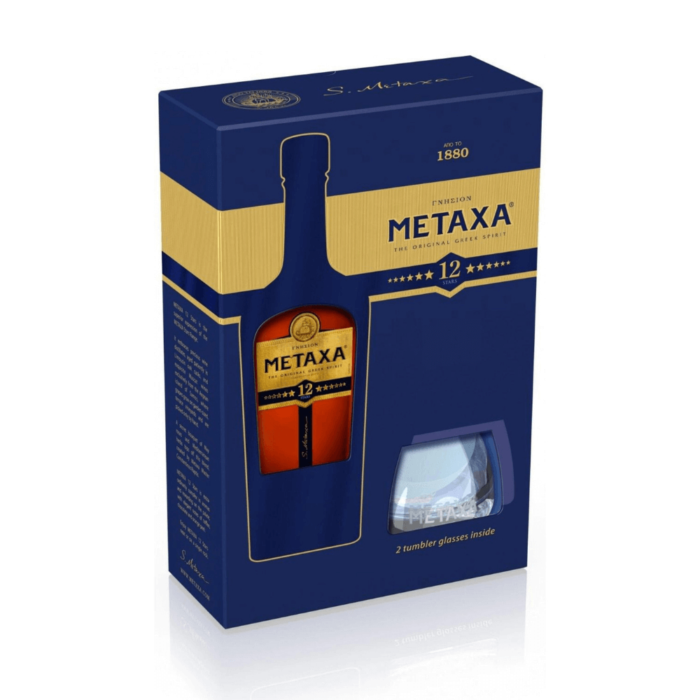 Metaxa 12 Star - 700ml - Greek Flavours