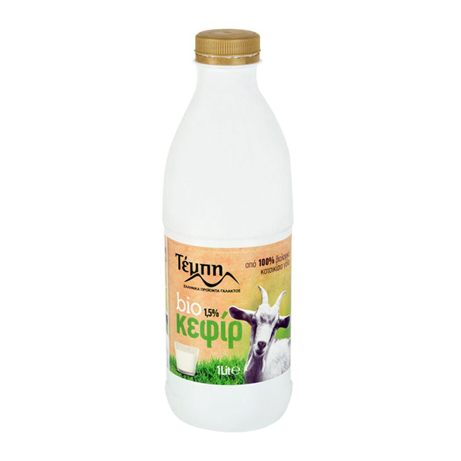 Organic goat kefir premium - 1L - Greek Flavours