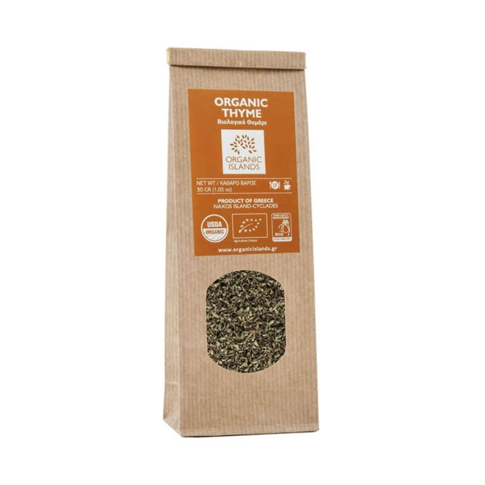 Organic thyme from Naxos - 30g - Greek Flavours
