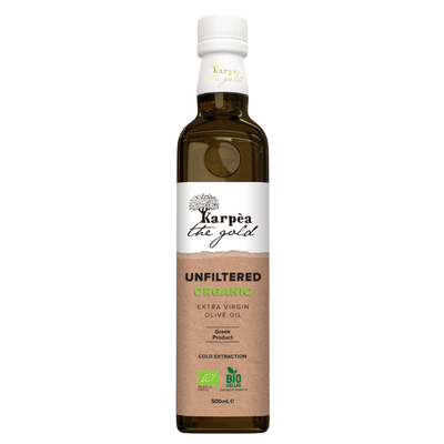 Organic Unfiltered Evoo - 500ml - Greek Flavours