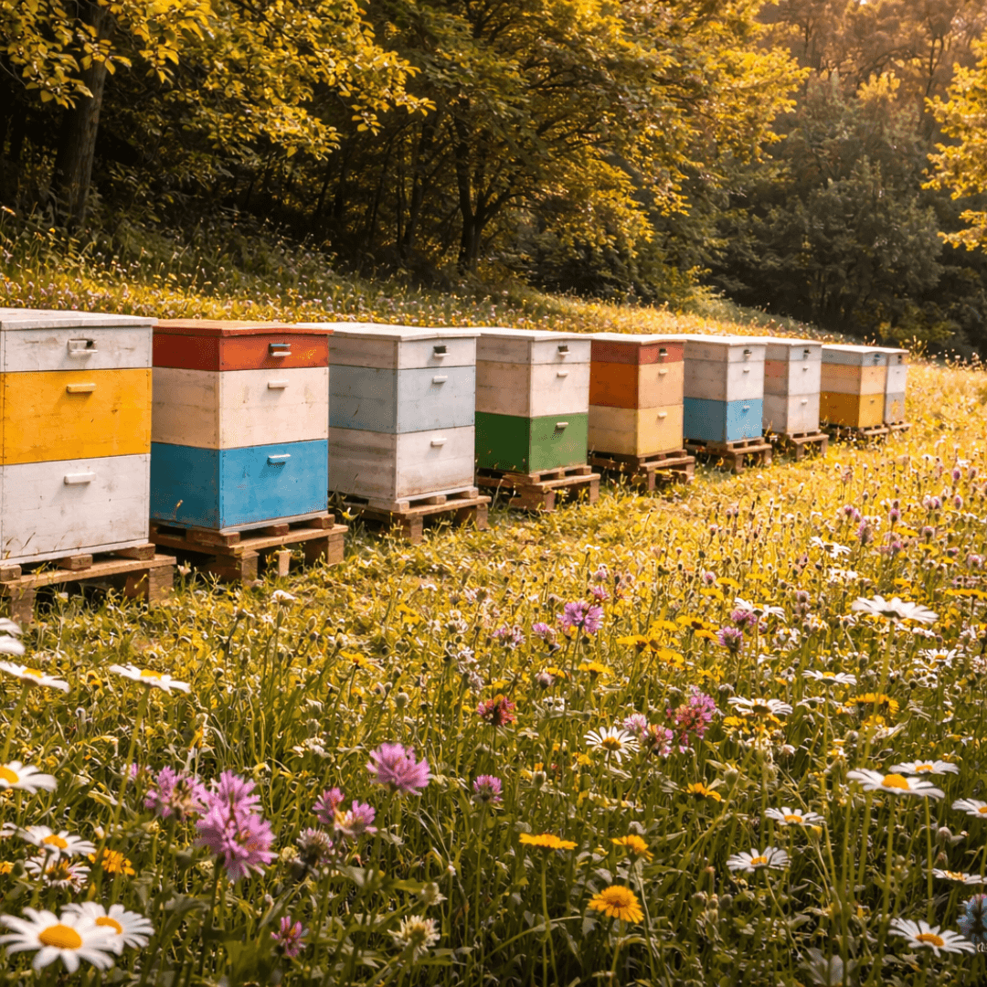 Organic Wildflower & Aromatic Herbs Honey from Arcadia – Delicate & Floral | 450g - Greek Flavours