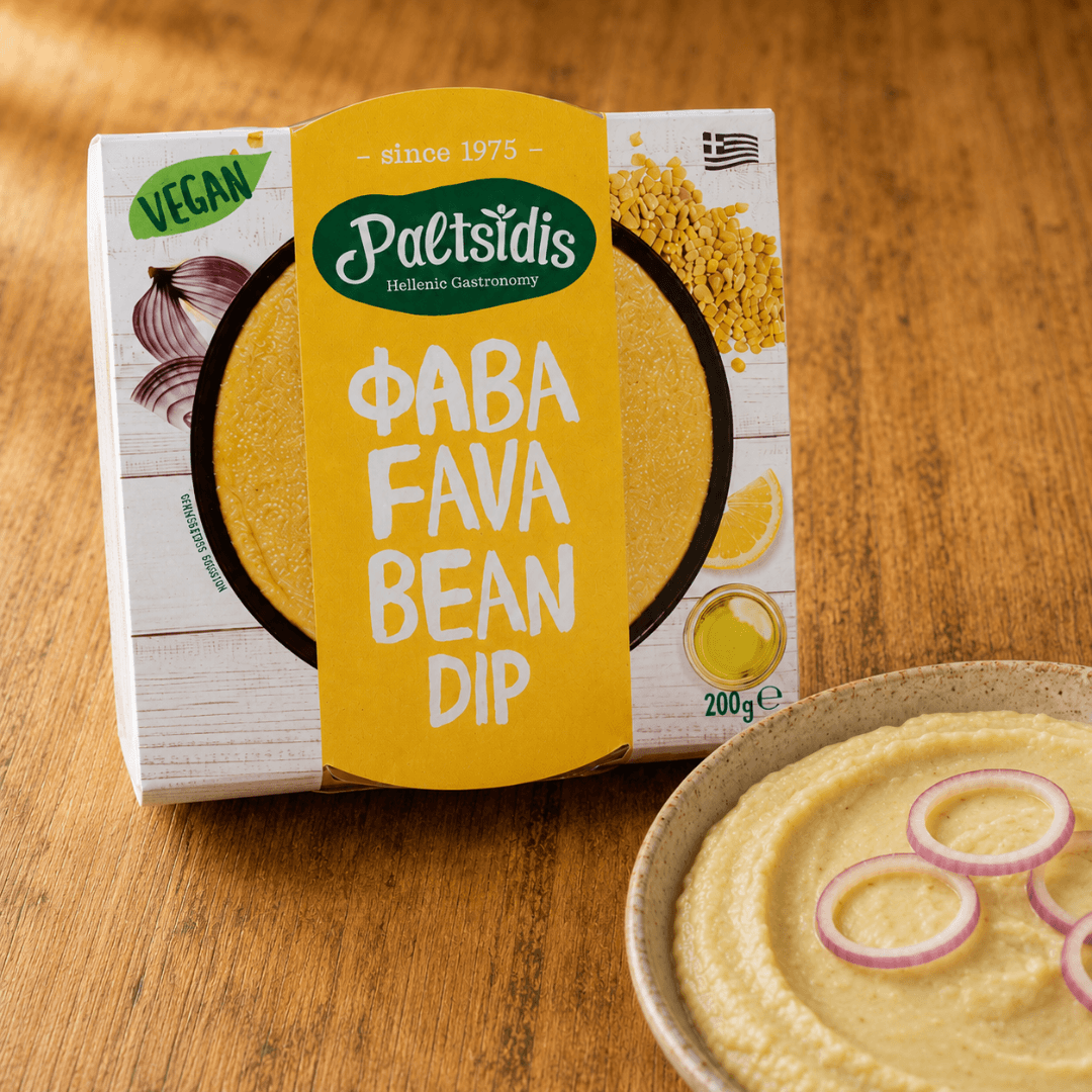 Paltsidis Fava Bean Purée — From Thessaloniki, Ready to Dip (200g) - Greek Flavours