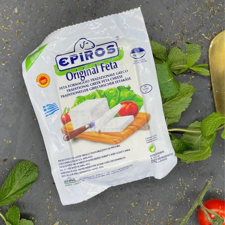 PDO feta cheese Epiros - 180g - Greek Flavours