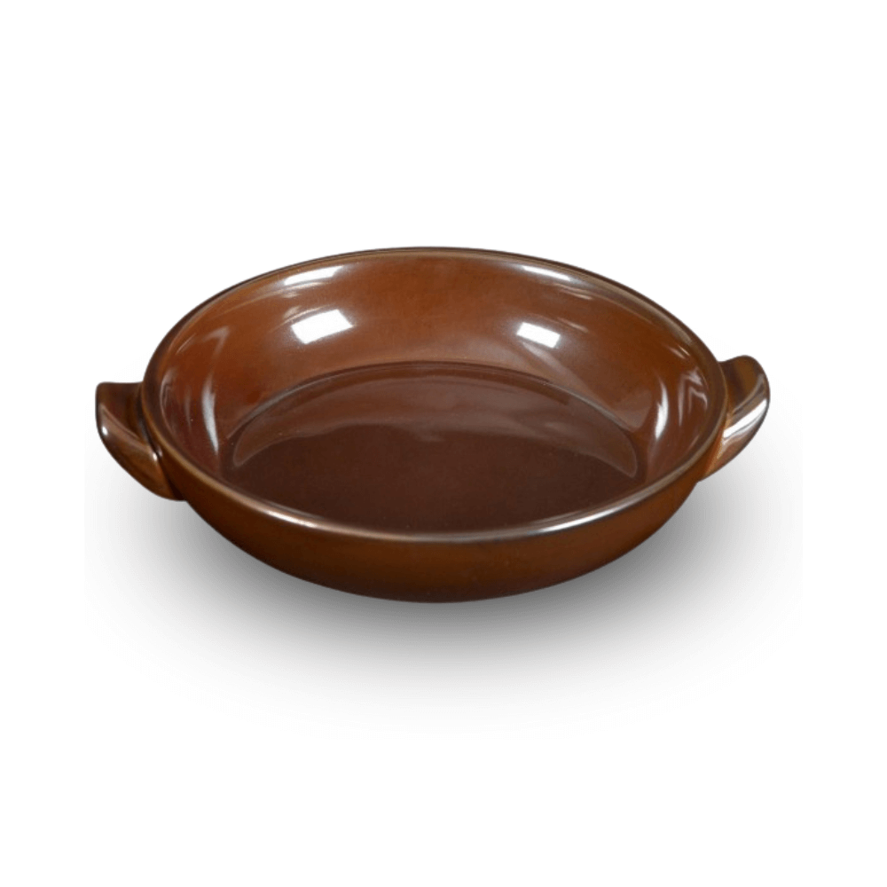 Porcelain Pot for Saganaki - 16cm diameter - Greek Flavours