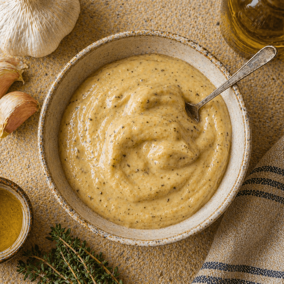 Pure Garlic Essence: Natural Garlic Paste with Oregano (115g) - Greek Flavours