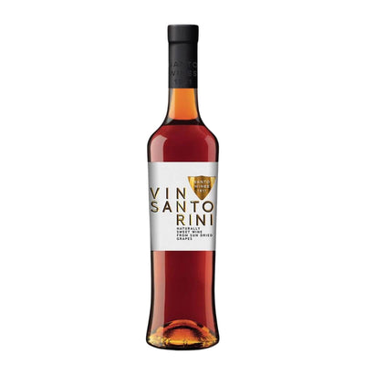 Sweet White Santorini PDO Vinsanto from Sun - Dried Grapes - 500ml - Greek Flavours