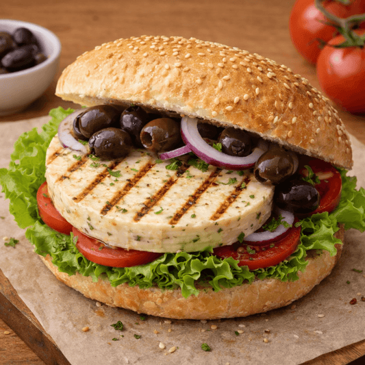 Talagani Cheese Slices – Ideal for Grilling & Gourmet Sandwiches (8x90g, 720g) - Greek Flavours