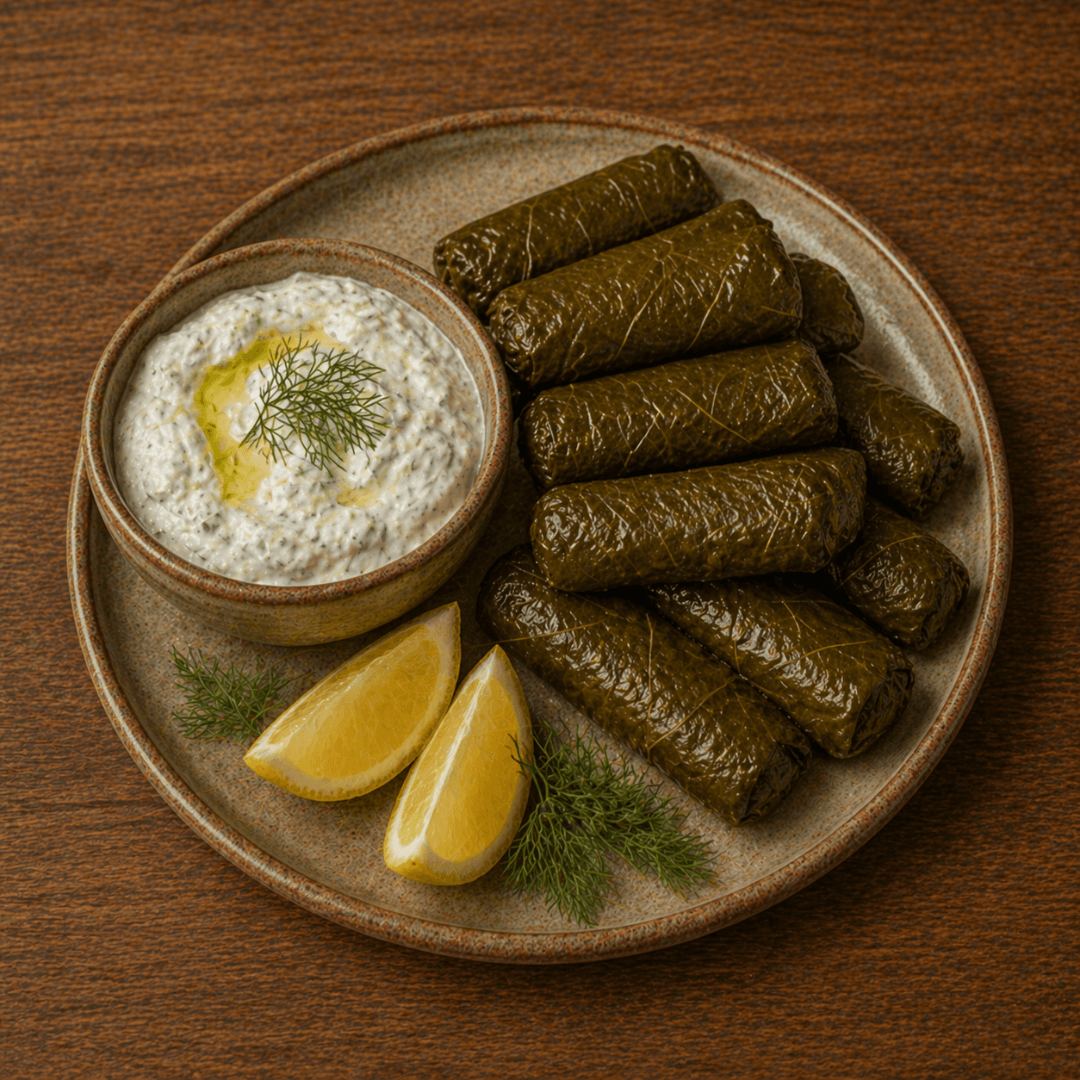 Tender Vine Leaves for Dolmadakia – Hand - Picked Spring Harvest in Brine (450g) - Greek Flavours