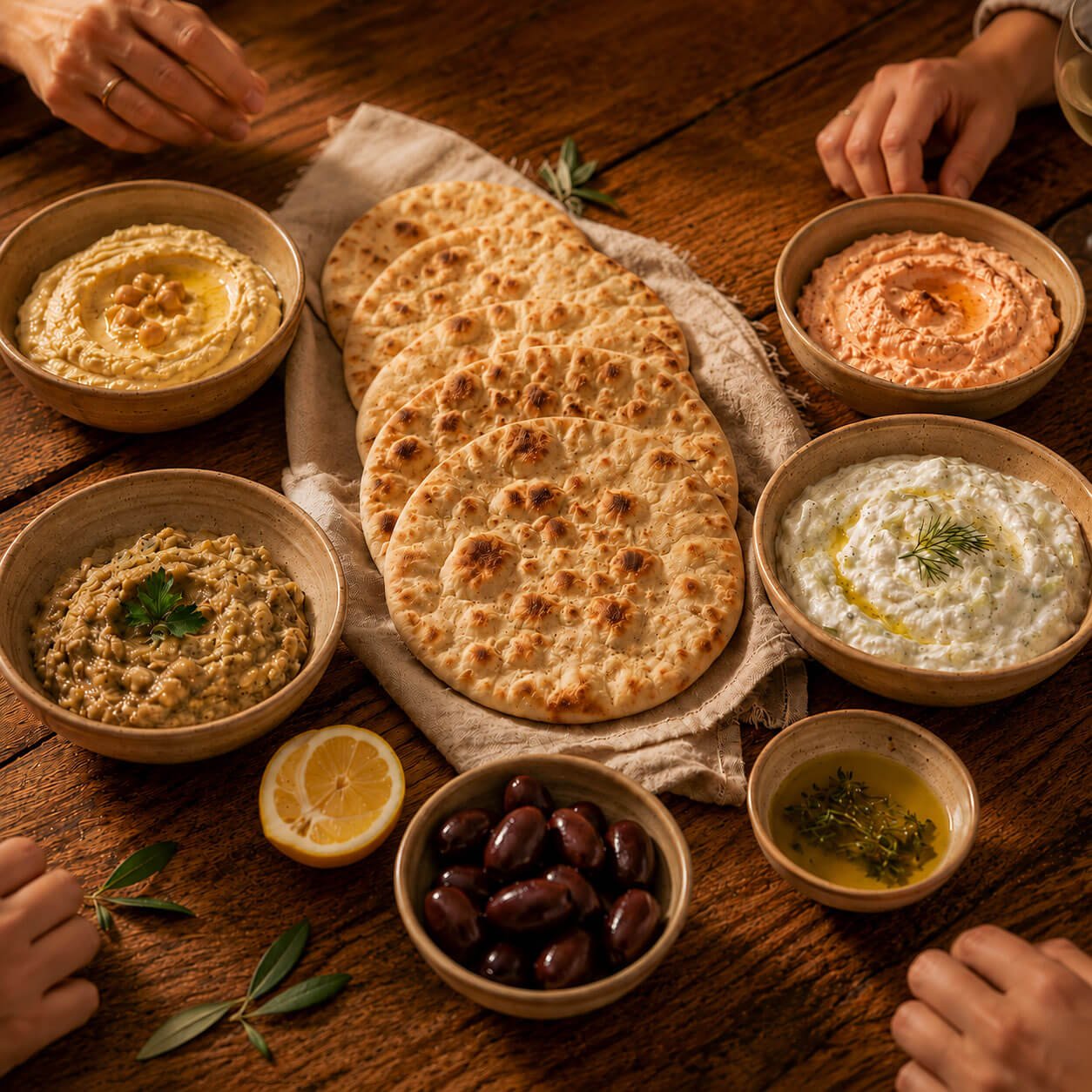 The Greek Aperitivo – Meze Night at Home (5 - component bundle) - Greek Flavours