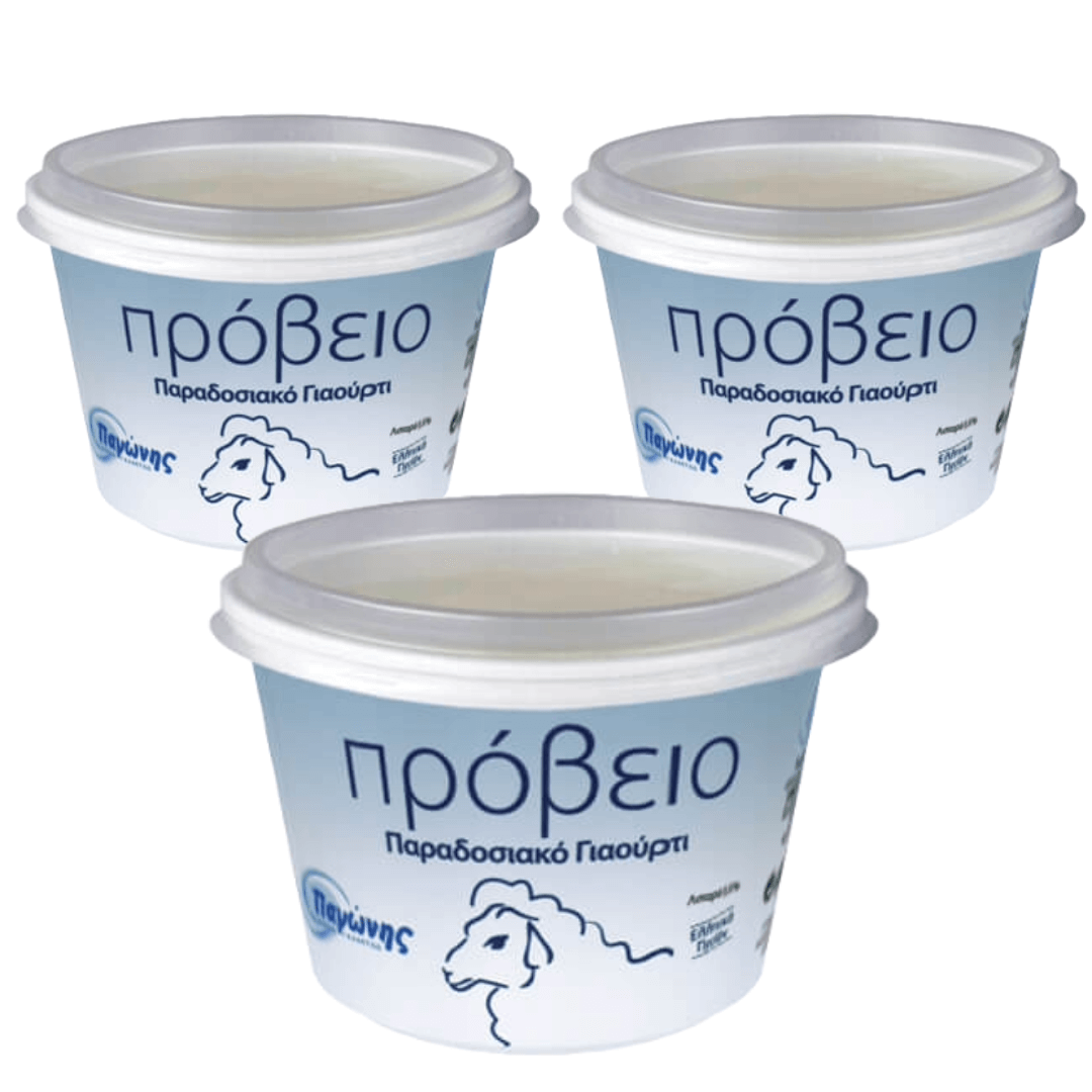 Traditional sheep yogurt - 3x220g - Greek Flavours