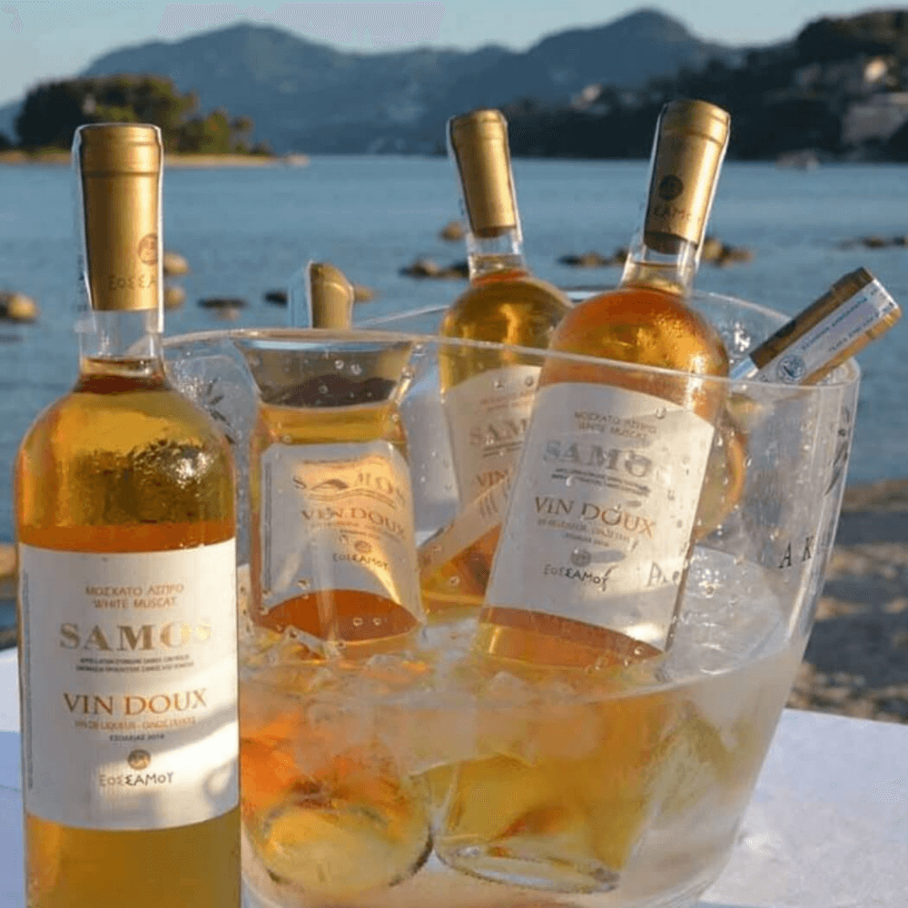 White sweet Doux Samos - 750ml - Greek Flavours