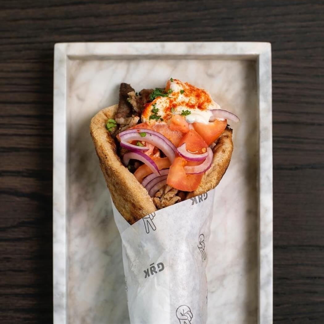 Wholemeal Pita Bread (suitable for Vegan diet) - 10pcs x 16cm - Greek Flavours