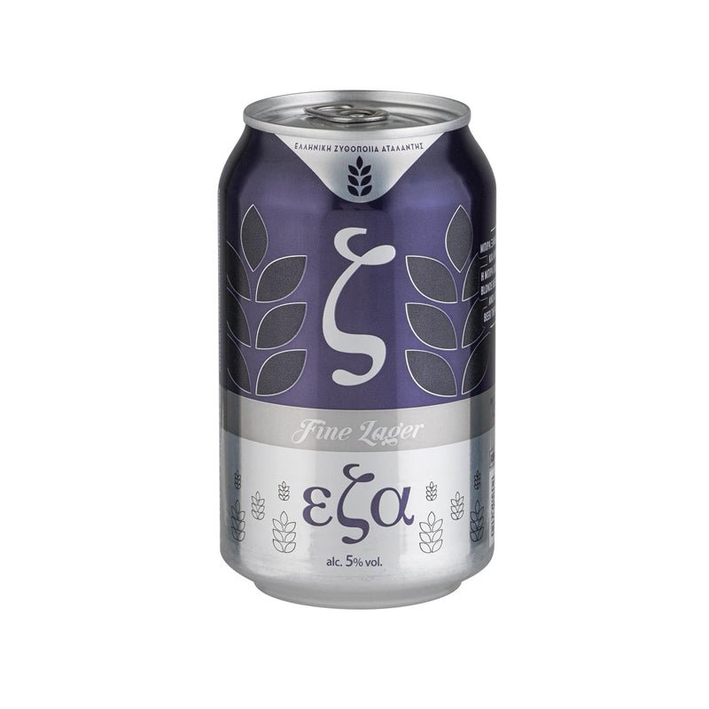 Eza beer Lager can - 6x330ml - Greek Flavours