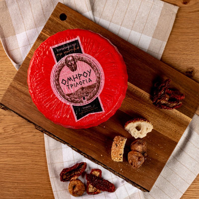 Graviera Homer Trilogy from Ios - approx 3kg - Greek Flavours