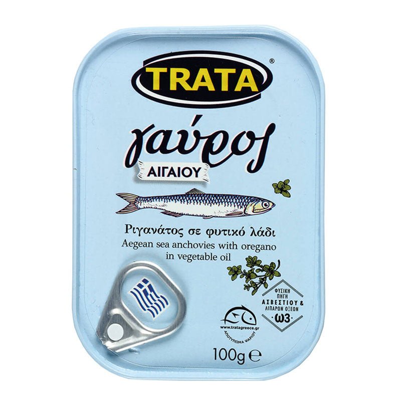 Oregano anchovies - 6x100g - Greek Flavours