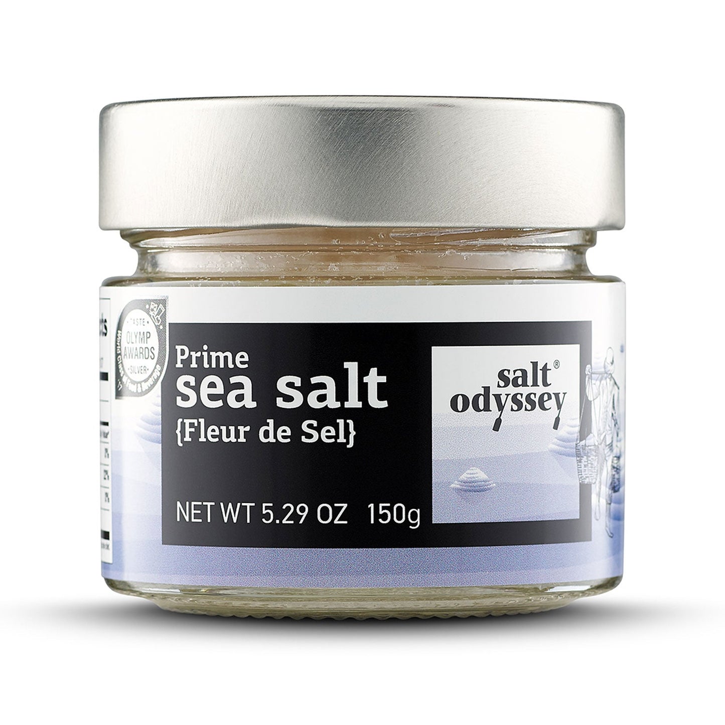 Pure sea salt flowers - 150g - Greek Flavours