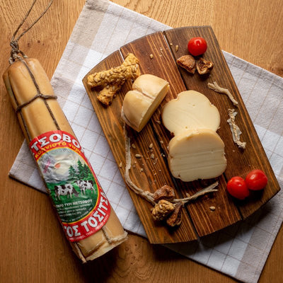 Smoked Metsovone PDO - approx 1.5 kg - Greek Flavours