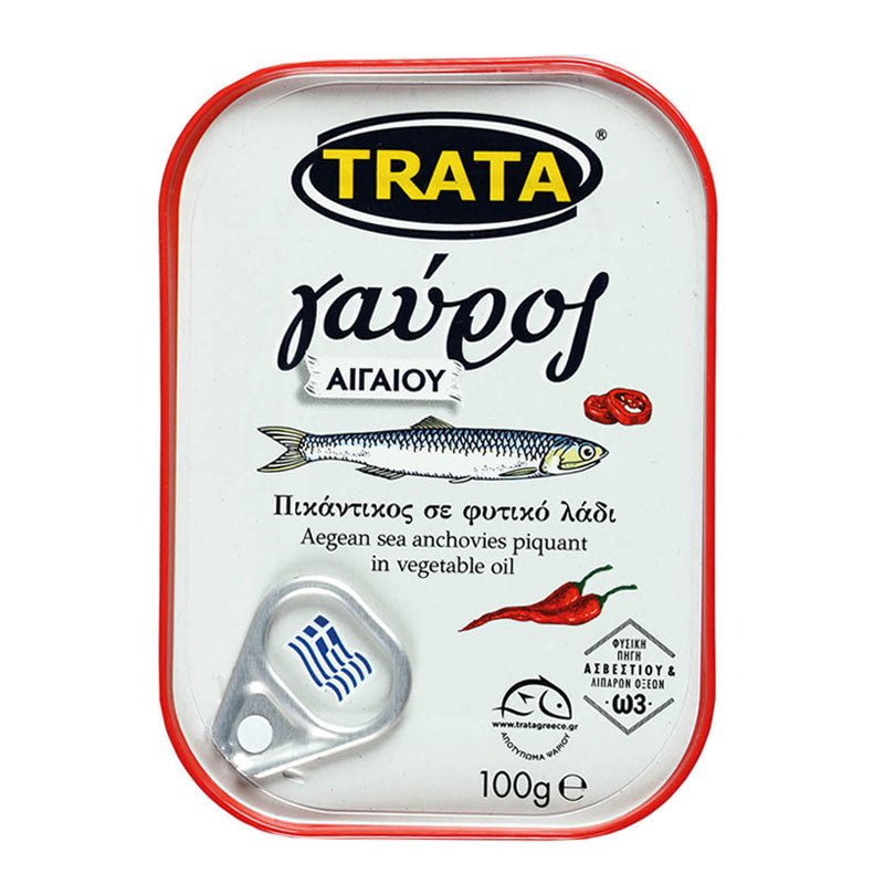 Spicy anchovies - 6x100g - Greek Flavours