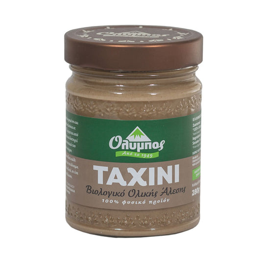 Greek-Grocery-Greek-Products-Organic-whole-grain-Tahini-280g-Olympus