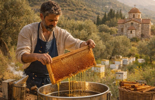 🐝 Behind the Scenes: Who Produces Our Greek Honey? - Greek Flavours