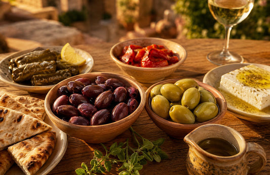 Greek Aperitivo at Home: How to Set a Mezedes Table for the Evening