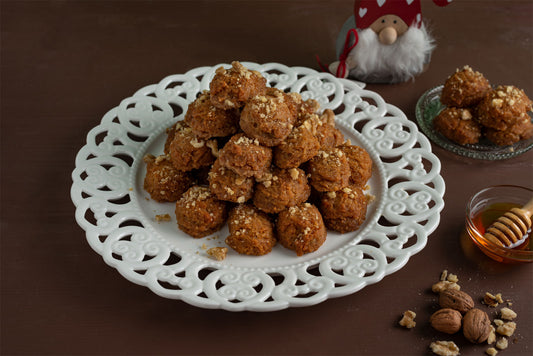 Melomakarona, the traditional Christmas dessert in Greece