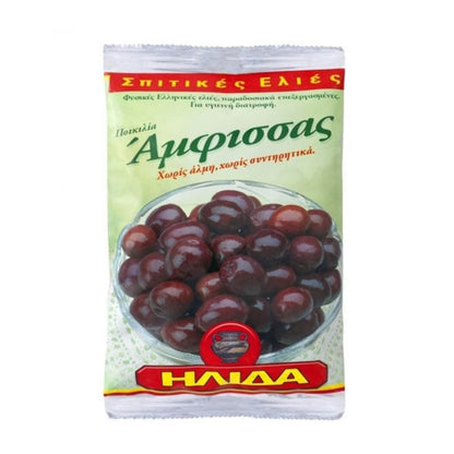 Greek-Grocery-Greek-Products-amfissa-black-olives-3x250g-ilida