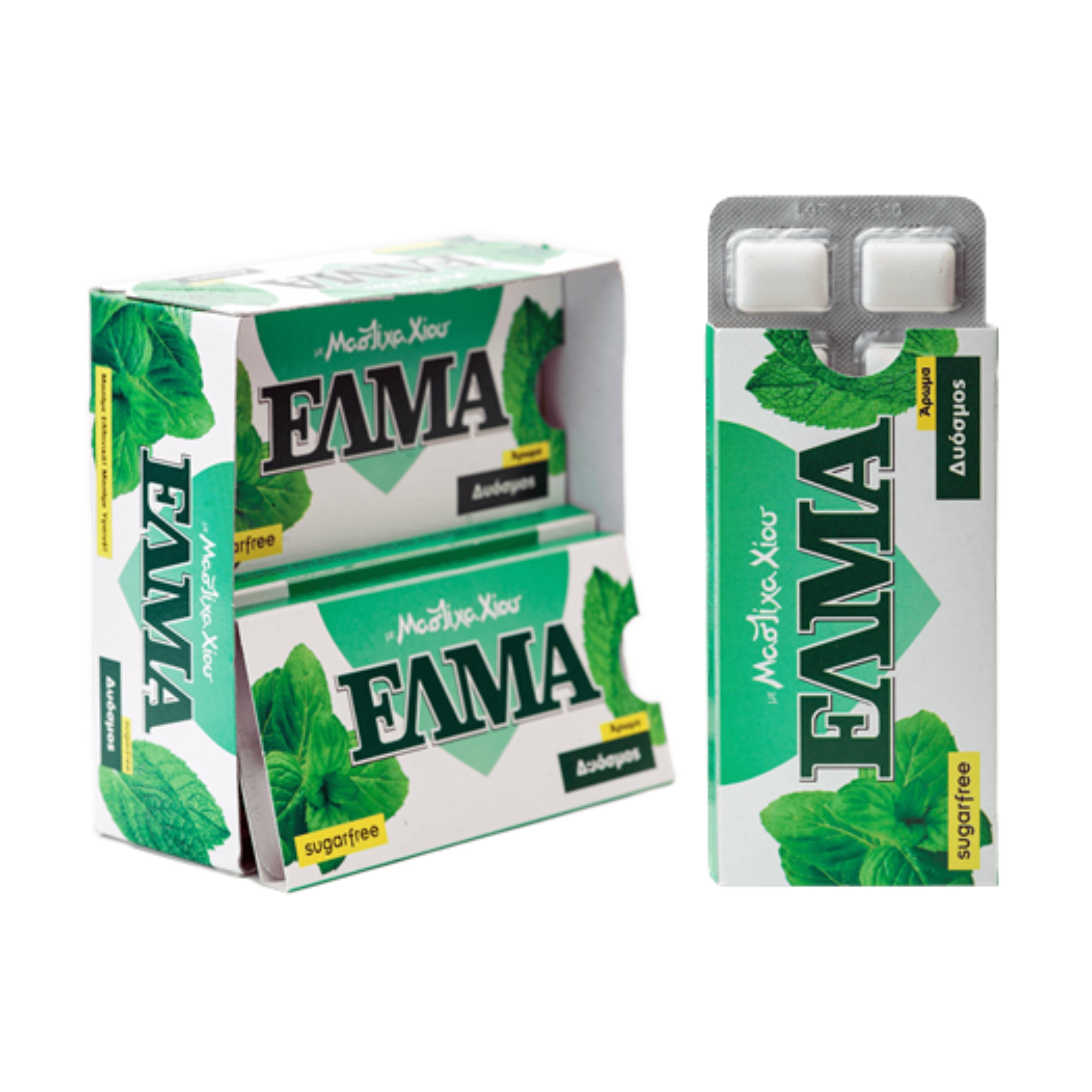 Elma spearmint mastic gum - 20x13g