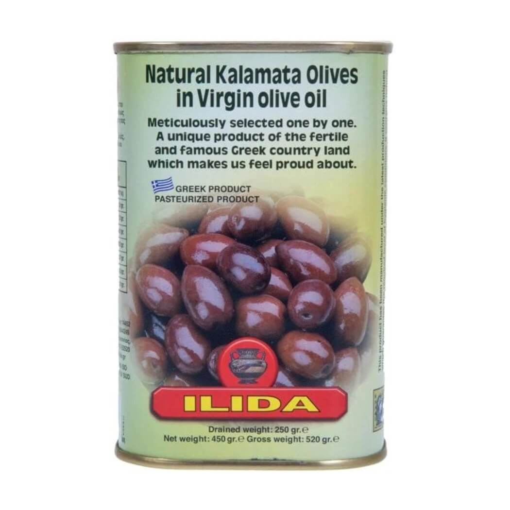 Kalamata olives in tin - 250g