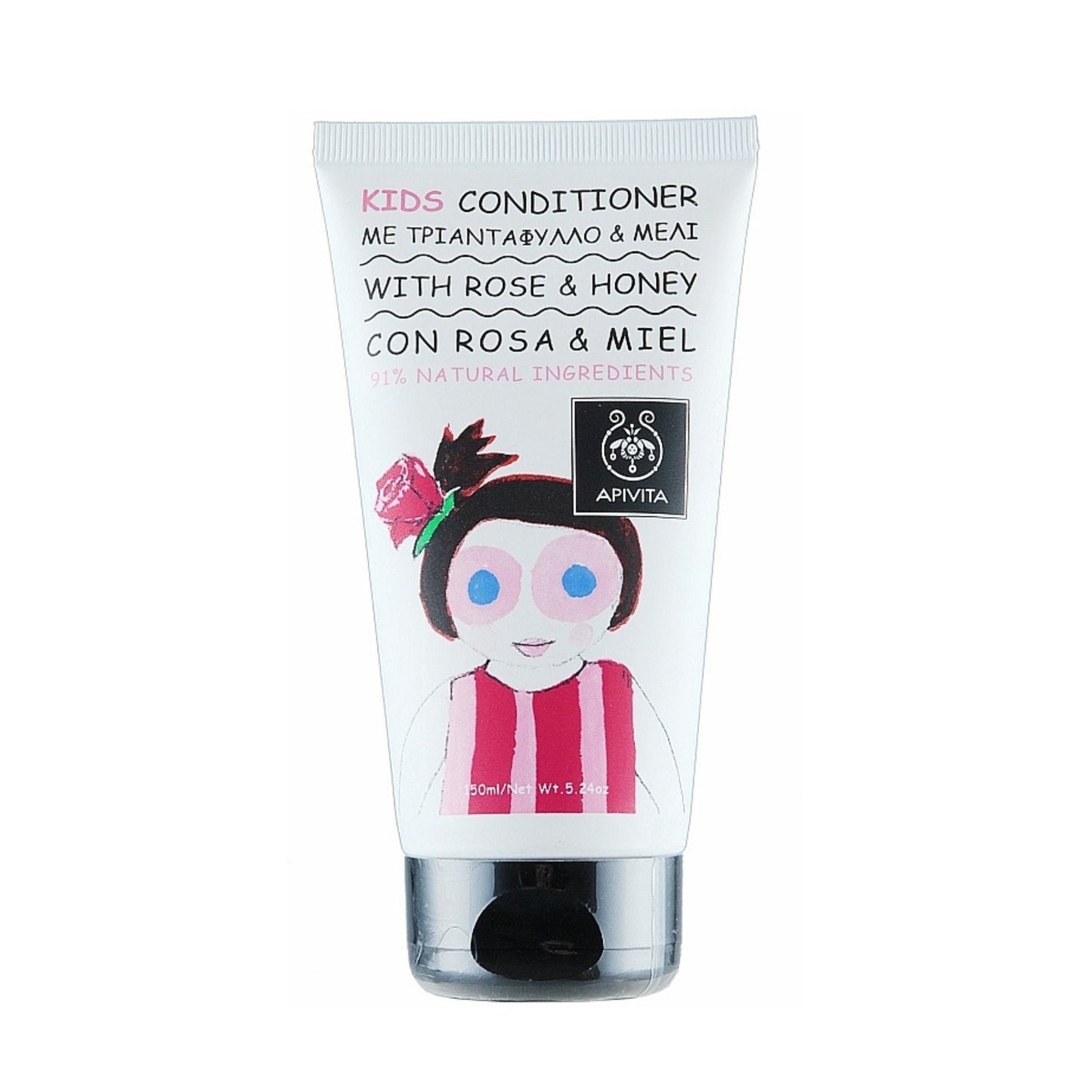 Kids Conditioner with rose & Honey – 150ml