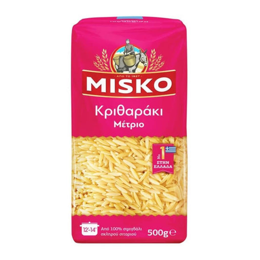 Greek-Grocery-Greek-Products-500g-Kritharaki-medium-Misko