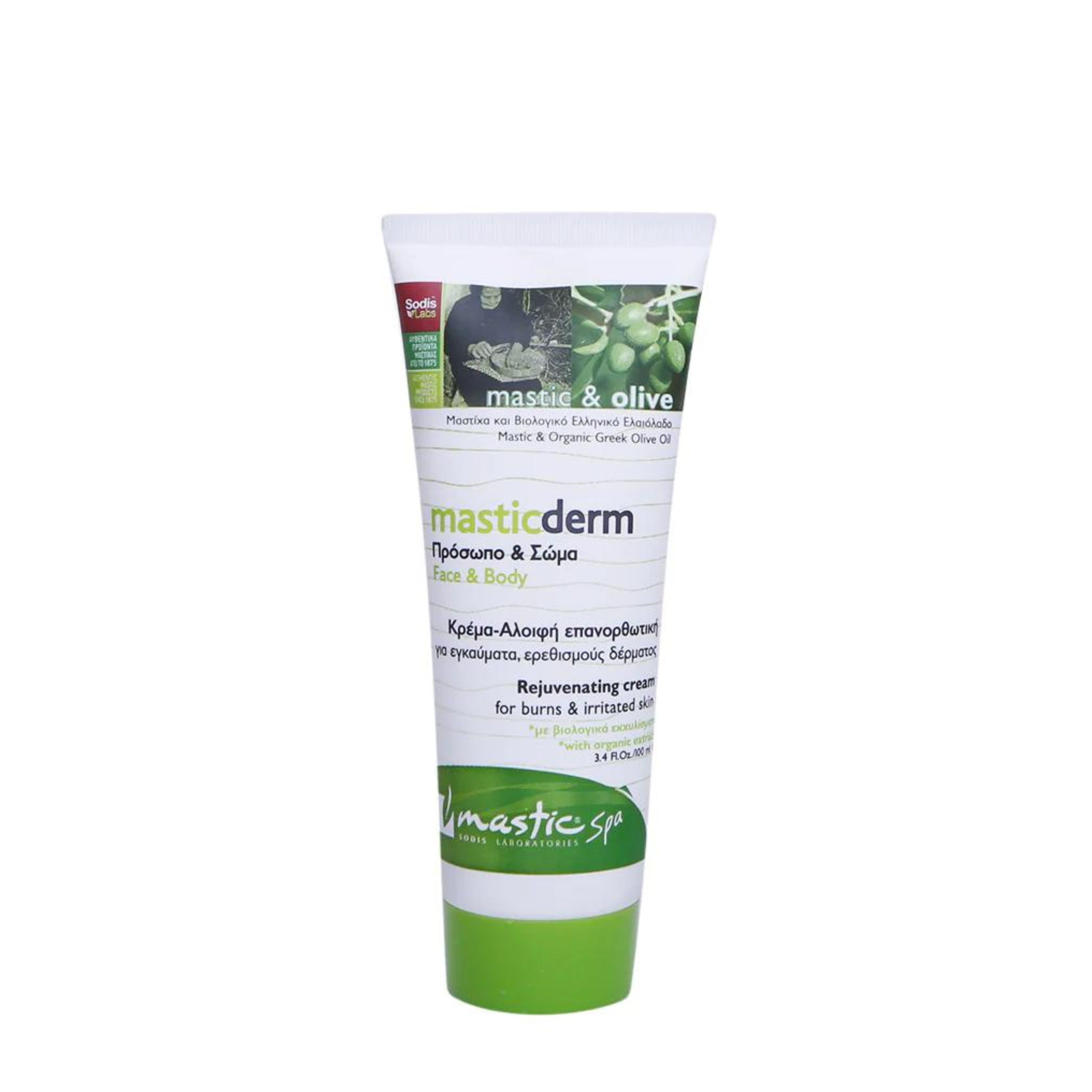 Masticderm cream with mastic and olive oil – 100ml