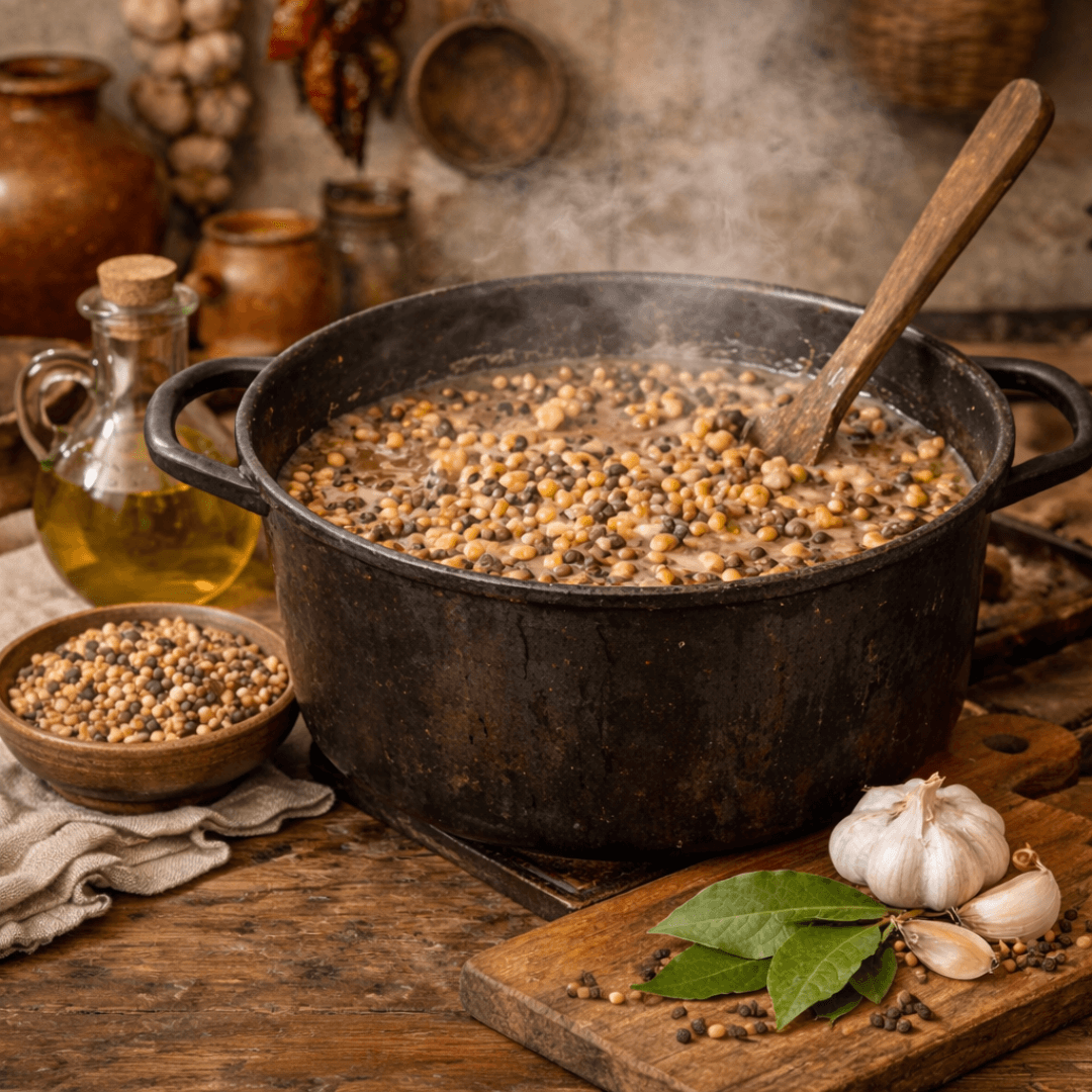 Mélange Traditionnel de Légumineuses et Sarrasin – Riche en Protéines Méditerranéennes (500g)