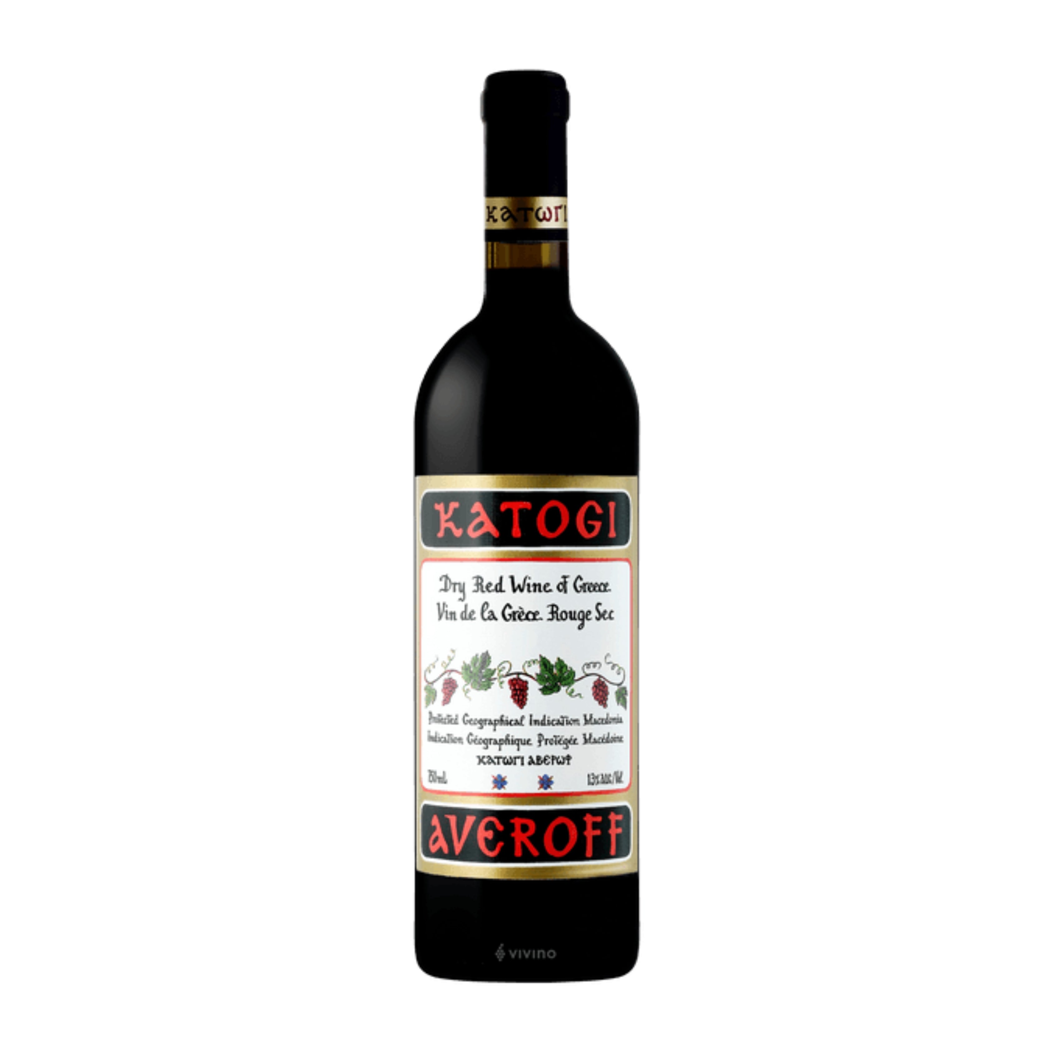 Greek Products | Red wine Katogi Averoff 750ml