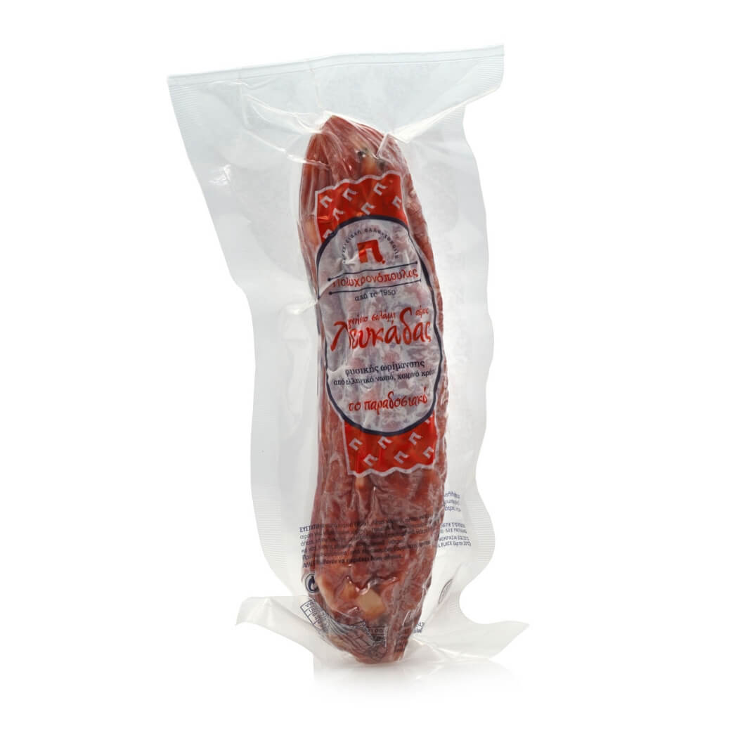 Traditional Salami from Lefkada - 200g