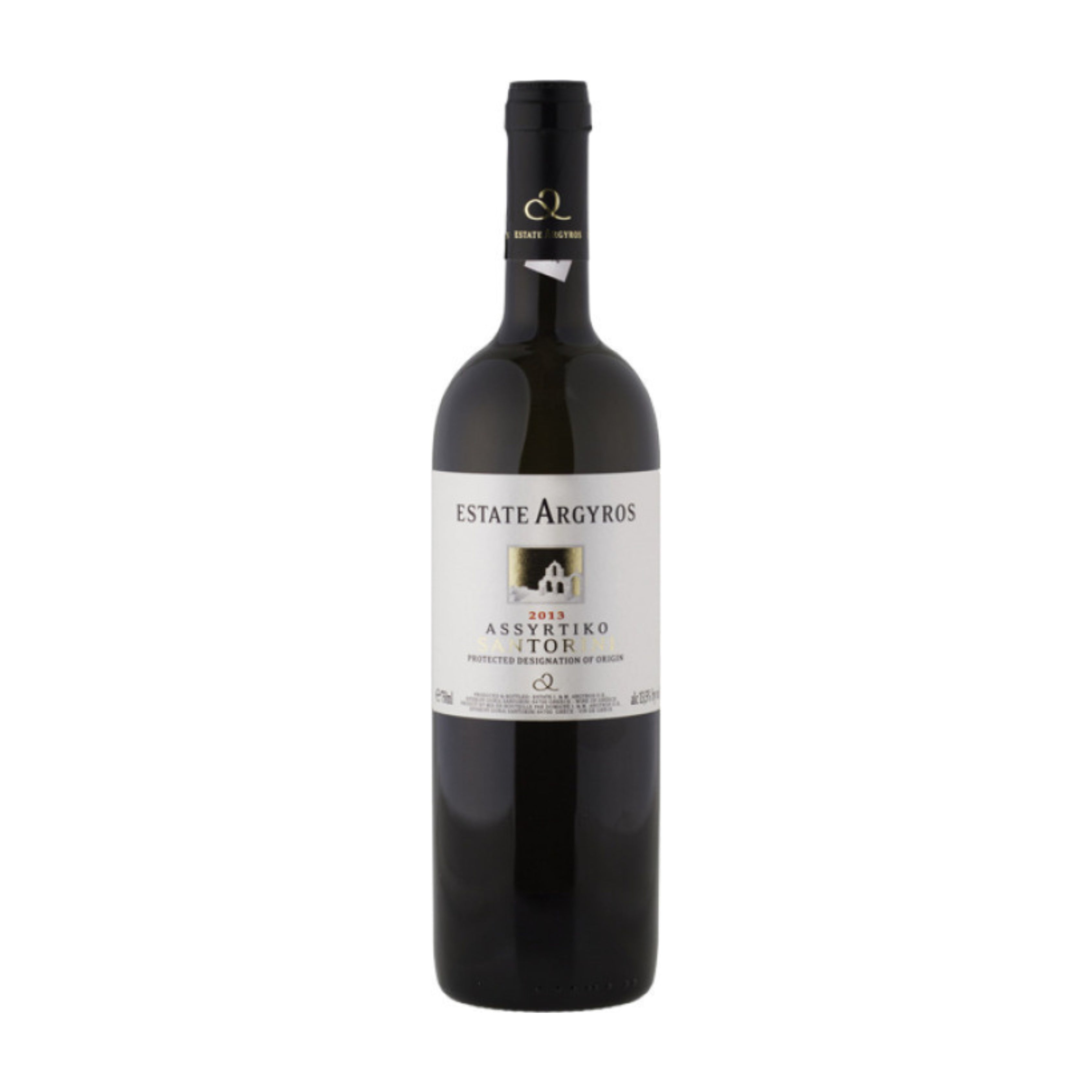 Vin blanc Assyrtiko Santorini AOP 750ml - Estate Argyros