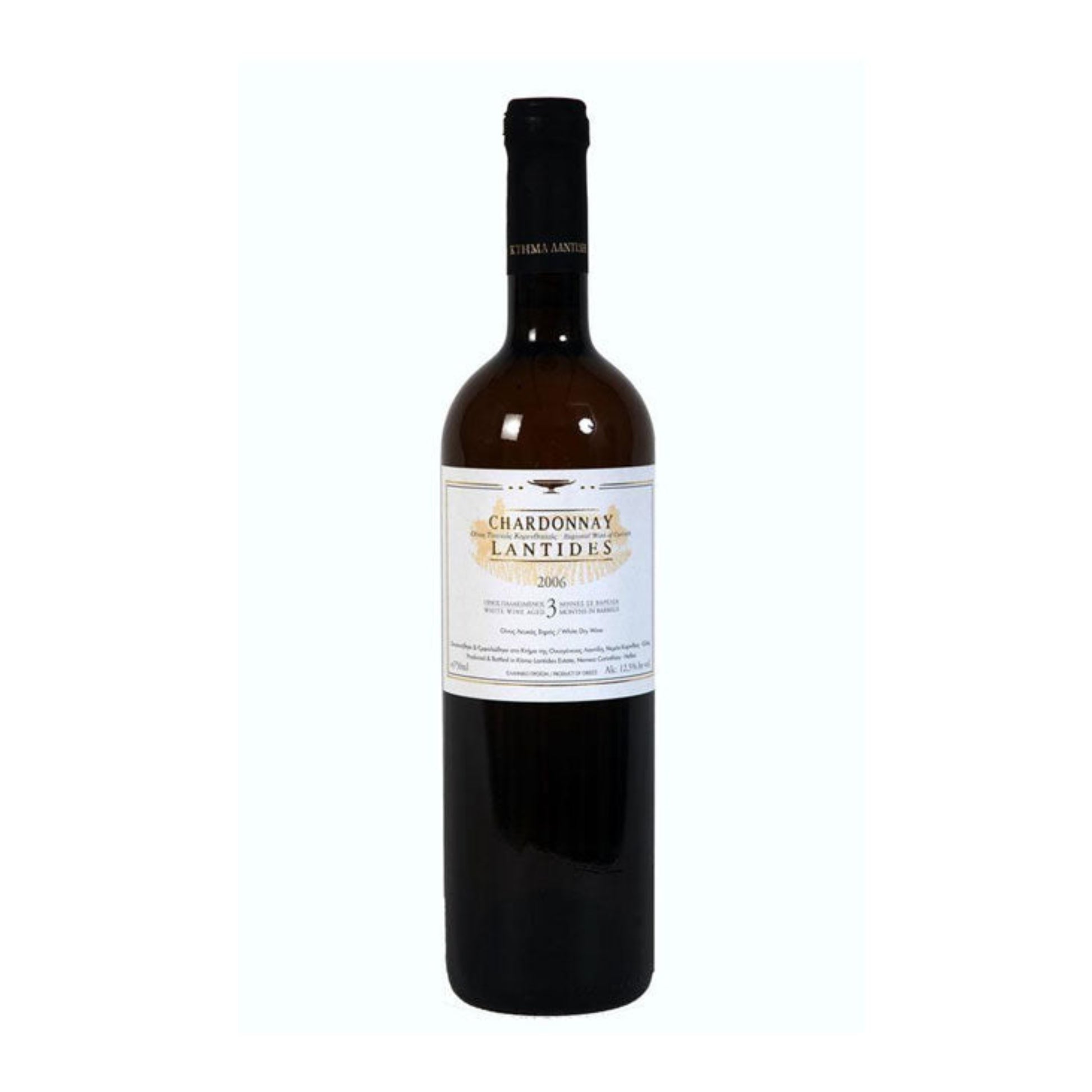 Epicerie-Grecque-Produits-Grecs-Vin-grec-blanc-Chardonnay-Lantides