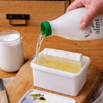 Almi Greek Brine Solution – Professional Preservation for Feta, Cheese & Olives (1L) - Greek Flavours