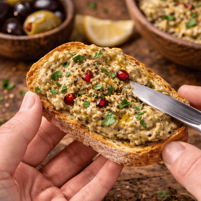 Ancient Smoke: Elite Artisanal Melitzanosalata – 90g - Greek Flavours