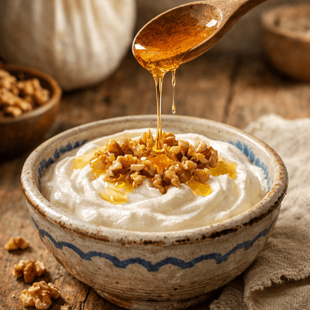 Authentic Greek Cow Yogurt “Tsantilas” 2% – Ultra Creamy, Hand - Strained Traditional Style (3x180g) - Greek Flavours